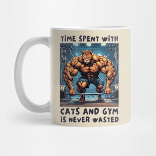 Cats and Gym Mug